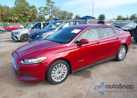 2016 Ford Fusion Hybrid S from USA, damaged, VIN 3FA6P0UU7GR377122